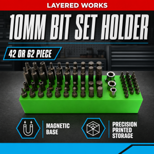 Halfords Advanced 10mm Bit Set Holder (from 200pc Set) | Magnetic | 2 Versions
