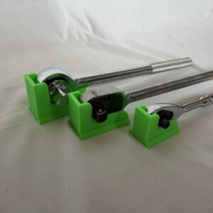 Low Profile Magnetic Ratchet Holder | Toolbox and Drawer Organiser