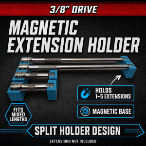3/8 Drive Magnetic Extension Holder Organisers