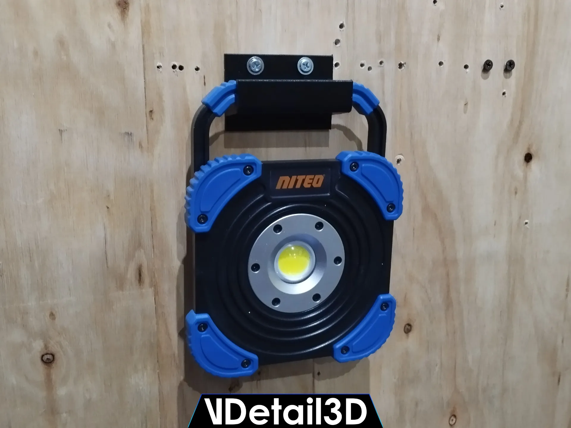Cordless Work Light Wall Holder 2 Cordless Work Light Wall Holder - Image 2