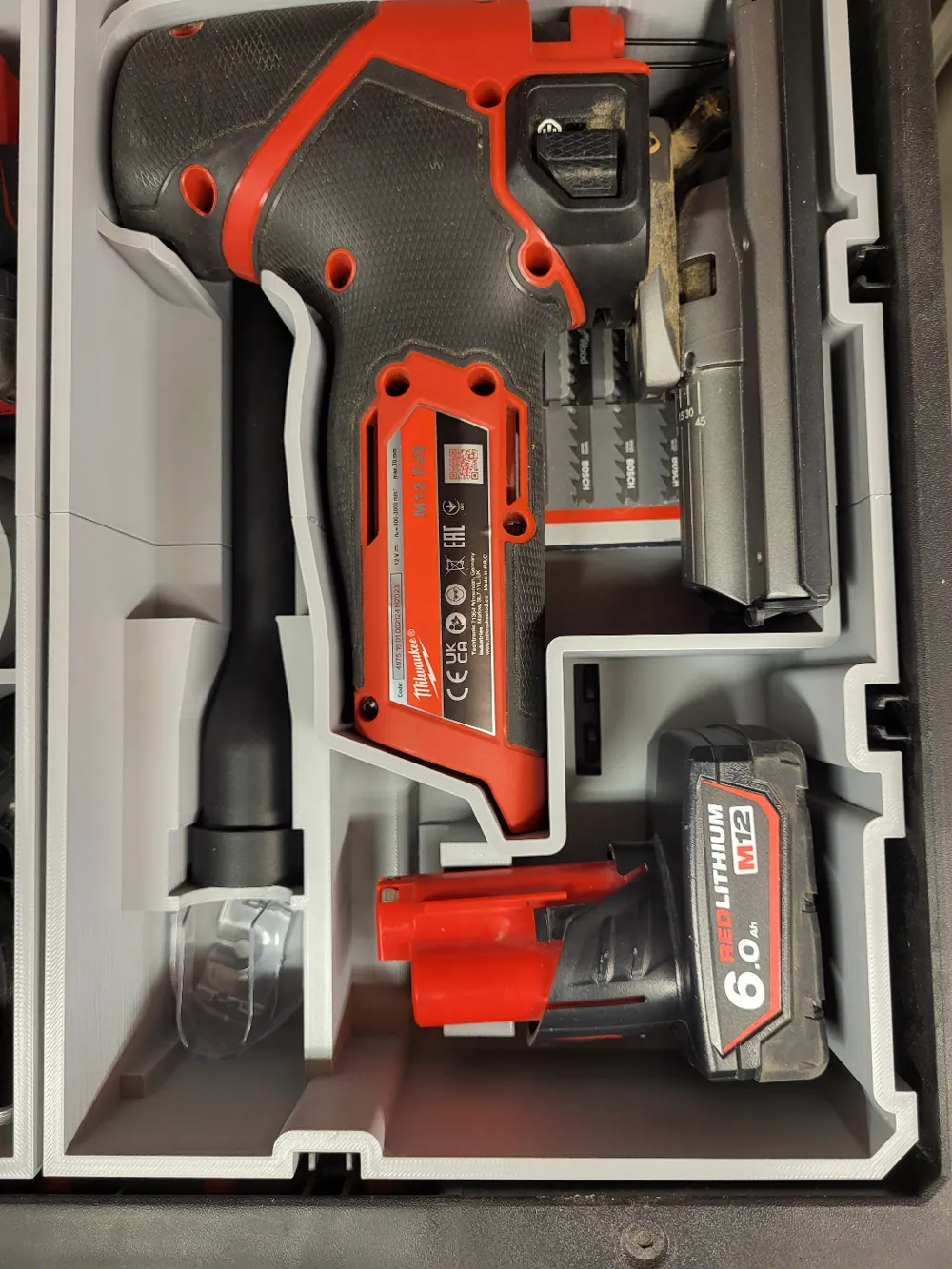 Milwaukee M12 FUEL Jigsaw PACKOUT Drawer Insert 6 Milwaukee M12 FUEL Jigsaw PACKOUT Drawer Insert - Image 6