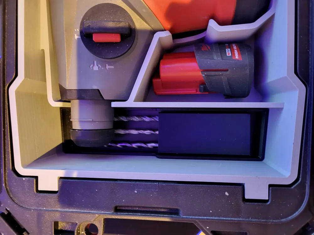 3-Bit Holder for M12 SDS PACKOUT Insert 7 3-Bit Holder for M12 SDS PACKOUT Insert - Image 7