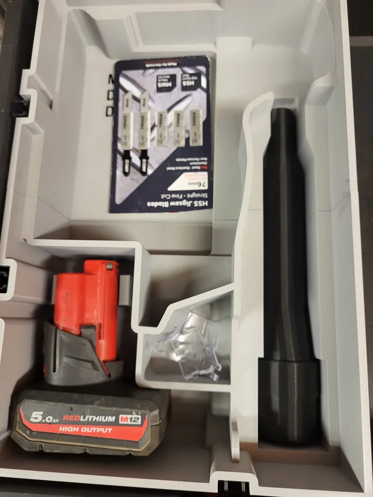 Milwaukee M12 FUEL Jigsaw US PACKOUT Drawer Insert 5 Milwaukee M12 FUEL Jigsaw US PACKOUT Drawer Insert - Image 5