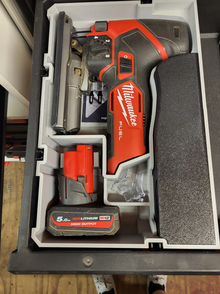 Milwaukee M12 FUEL Jigsaw US PACKOUT Drawer Insert 8 Milwaukee M12 FUEL Jigsaw US PACKOUT Drawer Insert - Image 8
