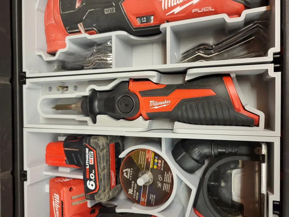 Milwaukee M12 Soldering Iron Slim PACKOUT Insert 3 Milwaukee M12 Soldering Iron Slim PACKOUT Insert - Image 3
