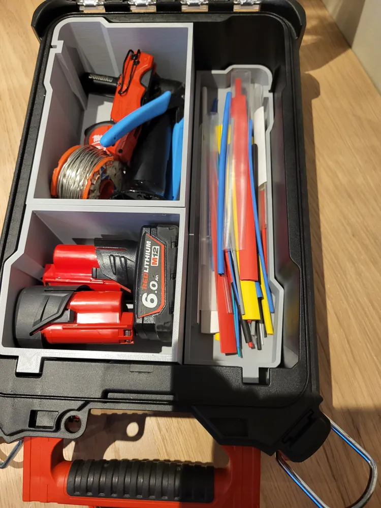 Milwaukee M12 Soldering Iron PACKOUT Compact Insert 5 Milwaukee M12 Soldering Iron PACKOUT Compact Insert - Image 5