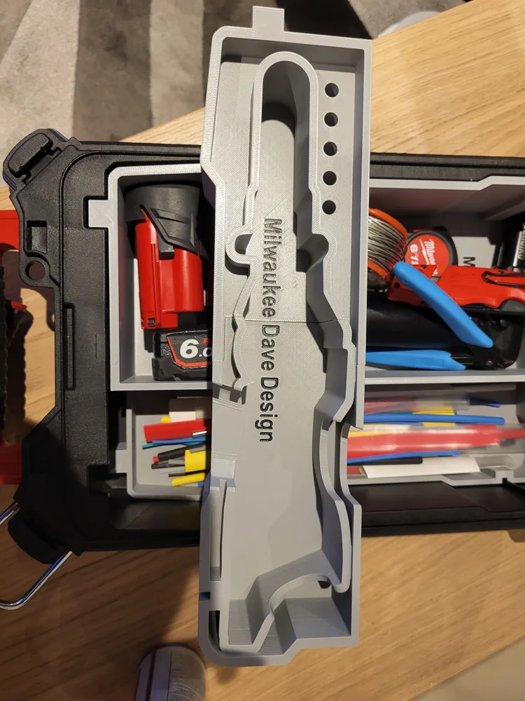 Milwaukee M12 Soldering Iron PACKOUT Compact Insert 7 Milwaukee M12 Soldering Iron PACKOUT Compact Insert - Image 7