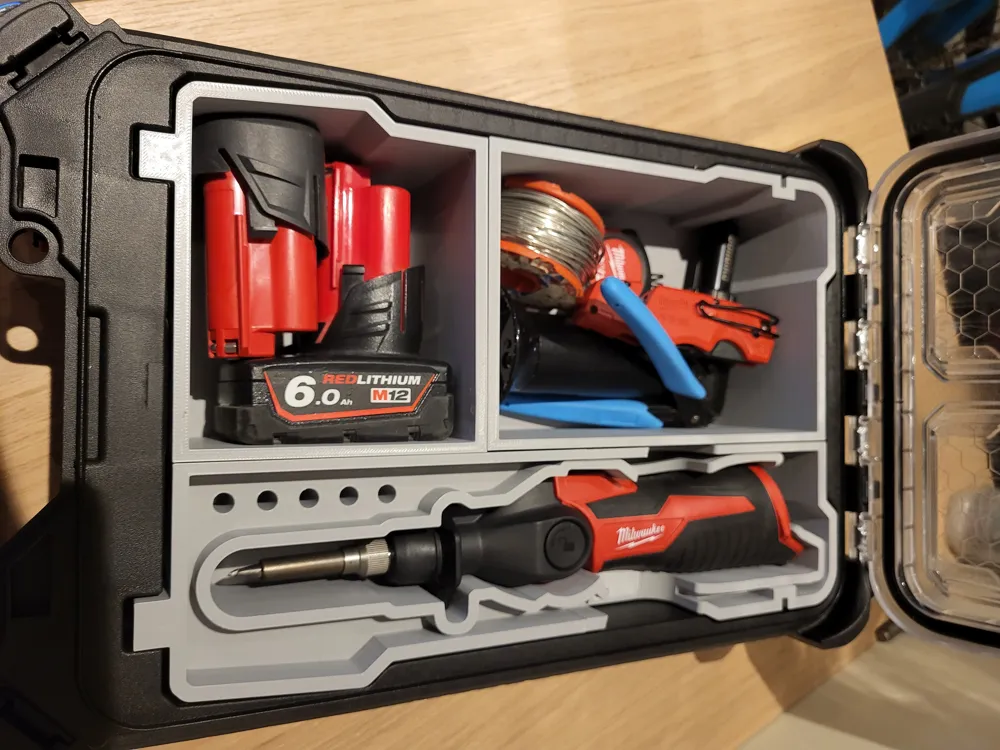 Milwaukee M12 Soldering Iron PACKOUT Compact Insert 8 Milwaukee M12 Soldering Iron PACKOUT Compact Insert - Image 8