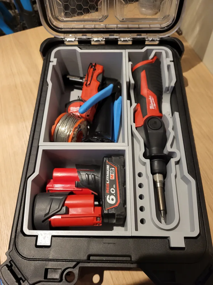 Milwaukee M12 Soldering Iron PACKOUT Compact Insert 3 Milwaukee M12 Soldering Iron PACKOUT Compact Insert - Image 3