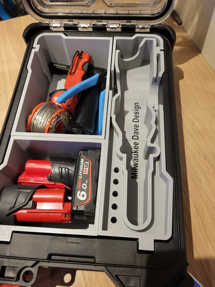 Milwaukee M12 Soldering Iron PACKOUT Compact Insert 4 Milwaukee M12 Soldering Iron PACKOUT Compact Insert - Image 4