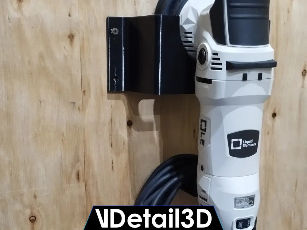 Dual Action Polisher Wall Holder with Cable Support 2 Dual Action Polisher Wall Holder with Cable Support - Image 2