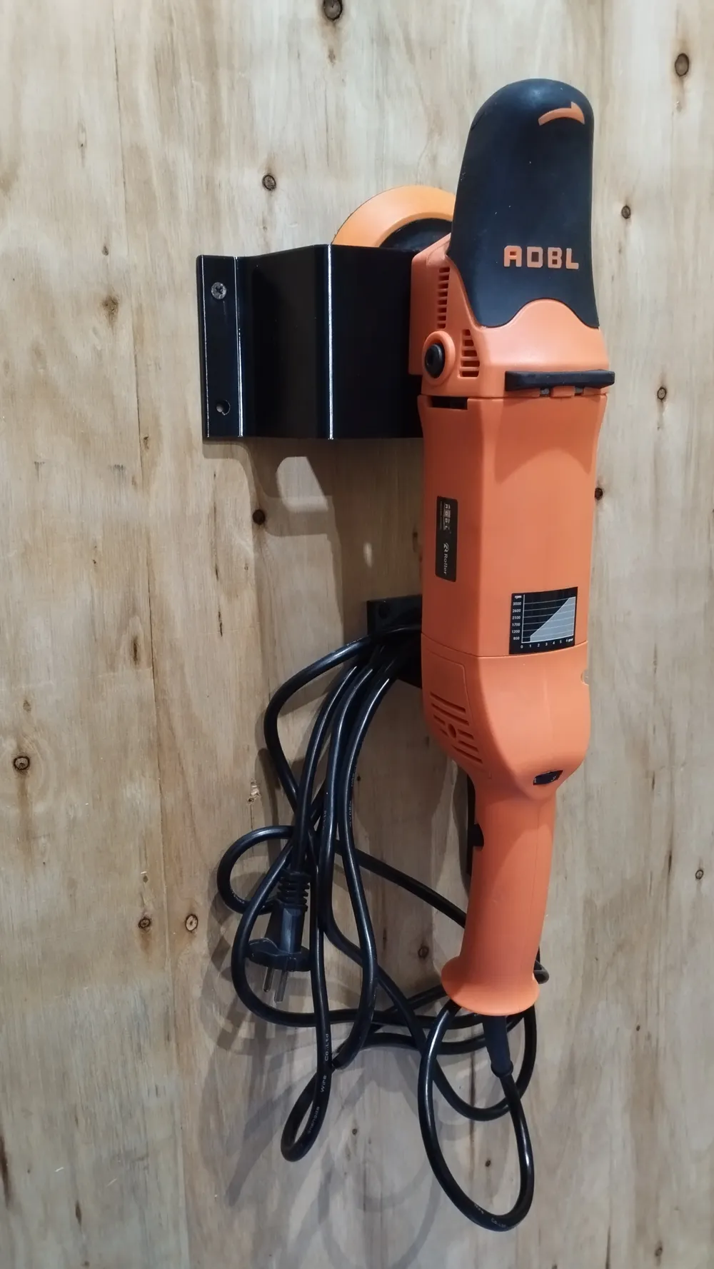 Rotary Polisher Wall Holder with Cable Support 4 Rotary Polisher Wall Holder with Cable Support - Image 4