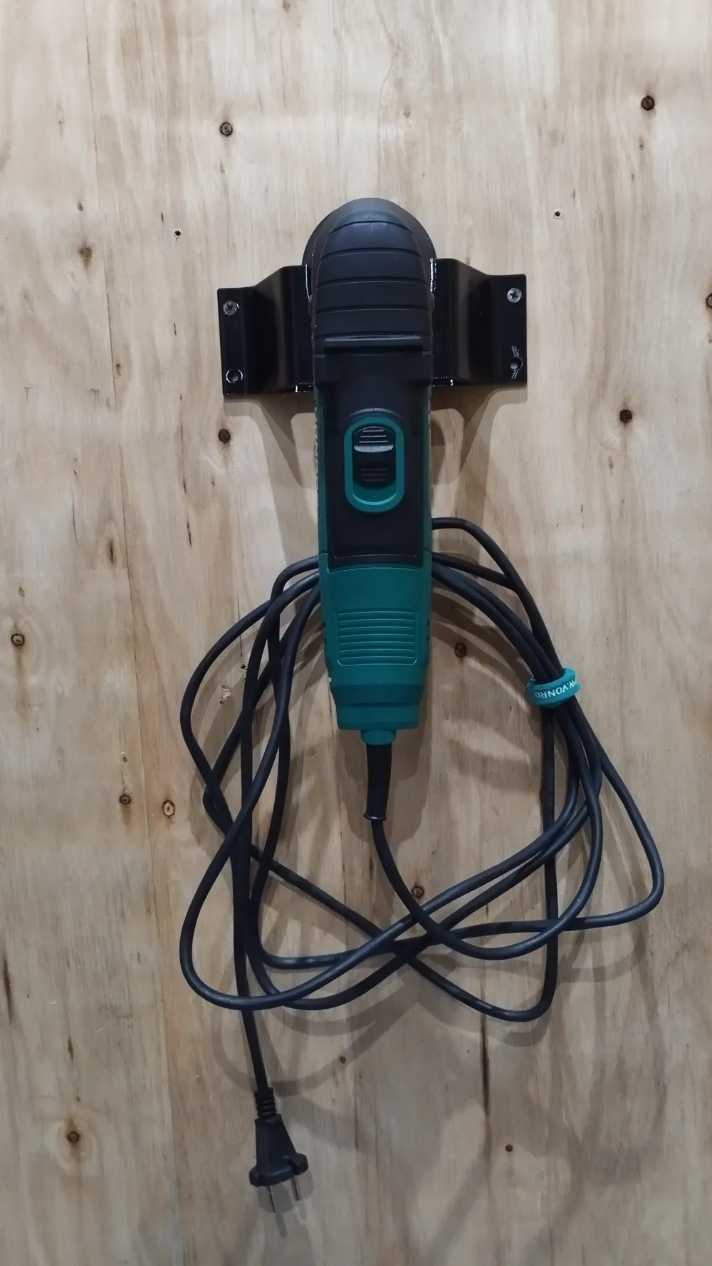 Small Polisher Wall Holder with Cable Support 4 Small Polisher Wall Holder with Cable Support - Image 4