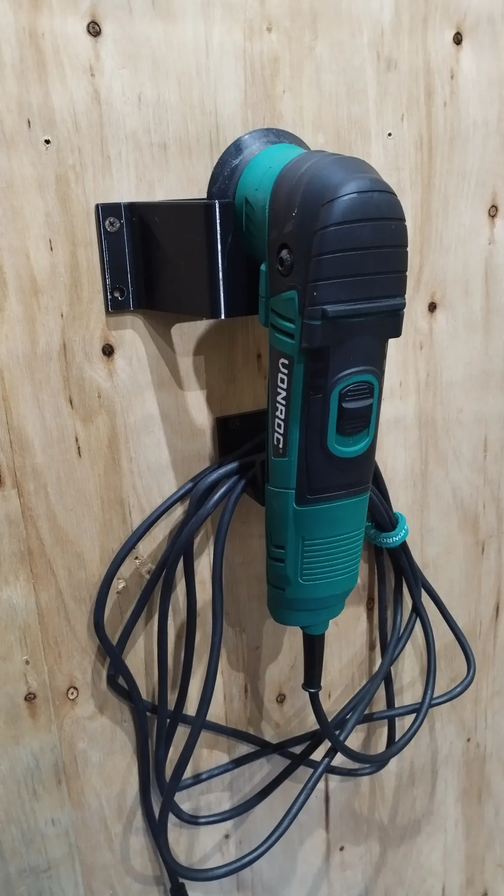 Small Polisher Wall Holder with Cable Support 3 Small Polisher Wall Holder with Cable Support - Image 3