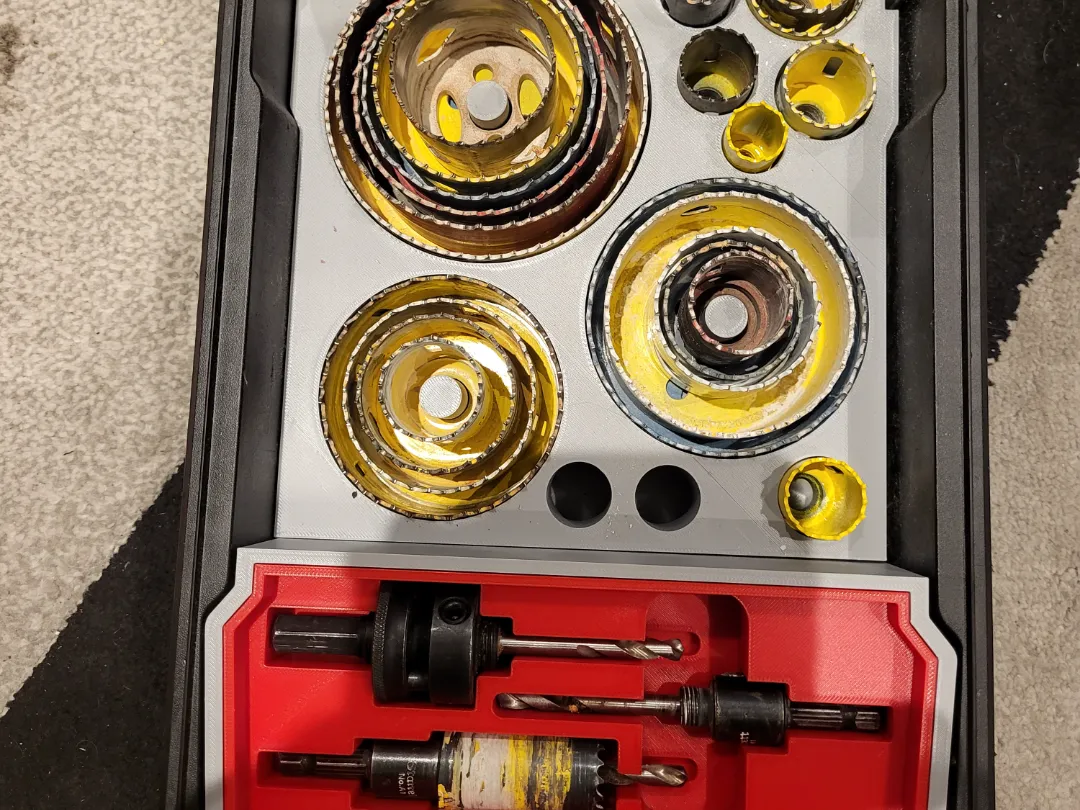 Starrett-Style Hole Saw PACKOUT Organiser 2 Starrett-Style Hole Saw PACKOUT Organiser - Image 2
