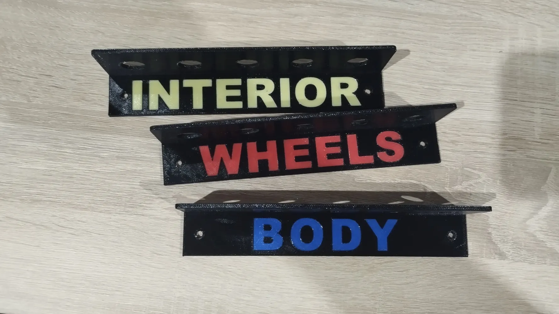 Interior, Body & Wheel Brush Wall Holders 3 Interior, Body & Wheel Brush Wall Holders - Image 3