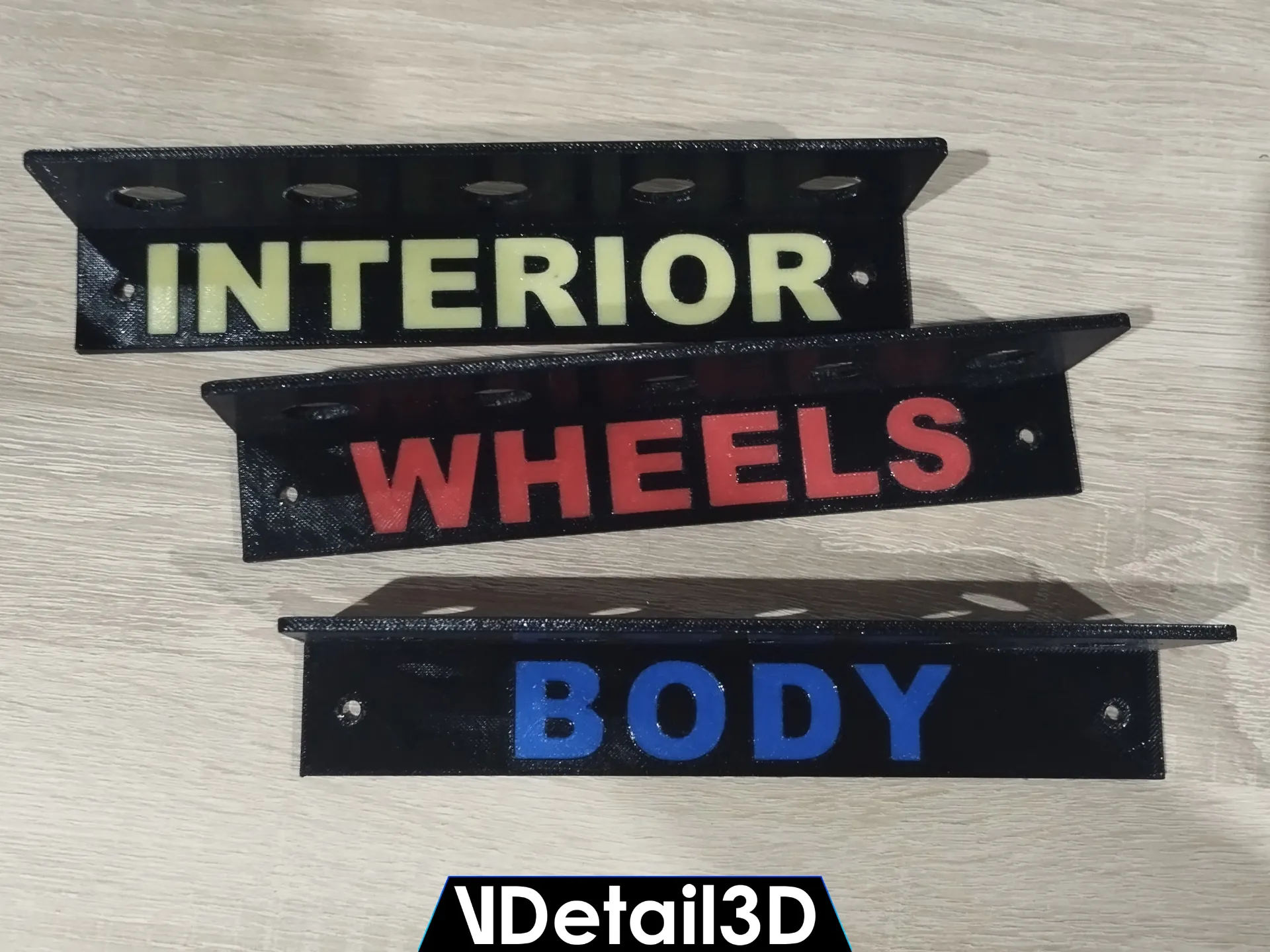 Interior, Body & Wheel Brush Wall Holders 2 Interior, Body & Wheel Brush Wall Holders - Image 2