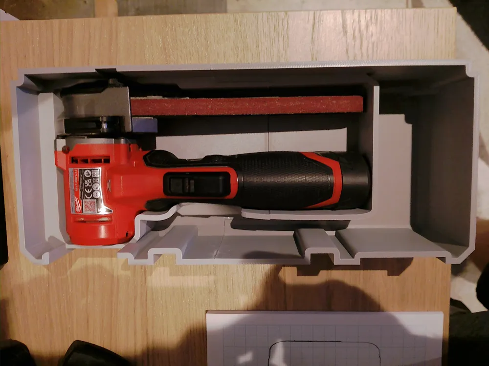 Milwaukee M12 13mm Belt File PACKOUT Drawer Insert 3 Milwaukee M12 13mm Belt File PACKOUT Drawer Insert - Image 3