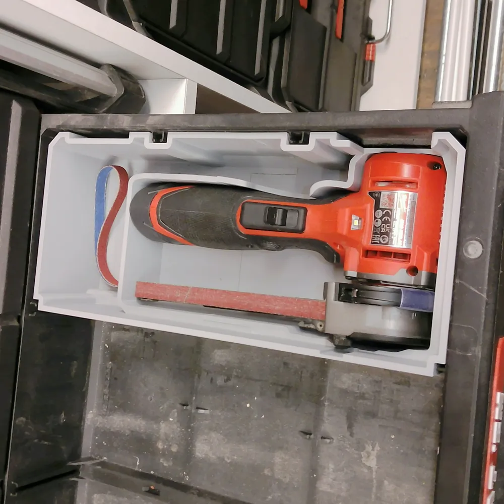 Milwaukee M12 13mm Belt File PACKOUT Drawer Insert 7 Milwaukee M12 13mm Belt File PACKOUT Drawer Insert - Image 7