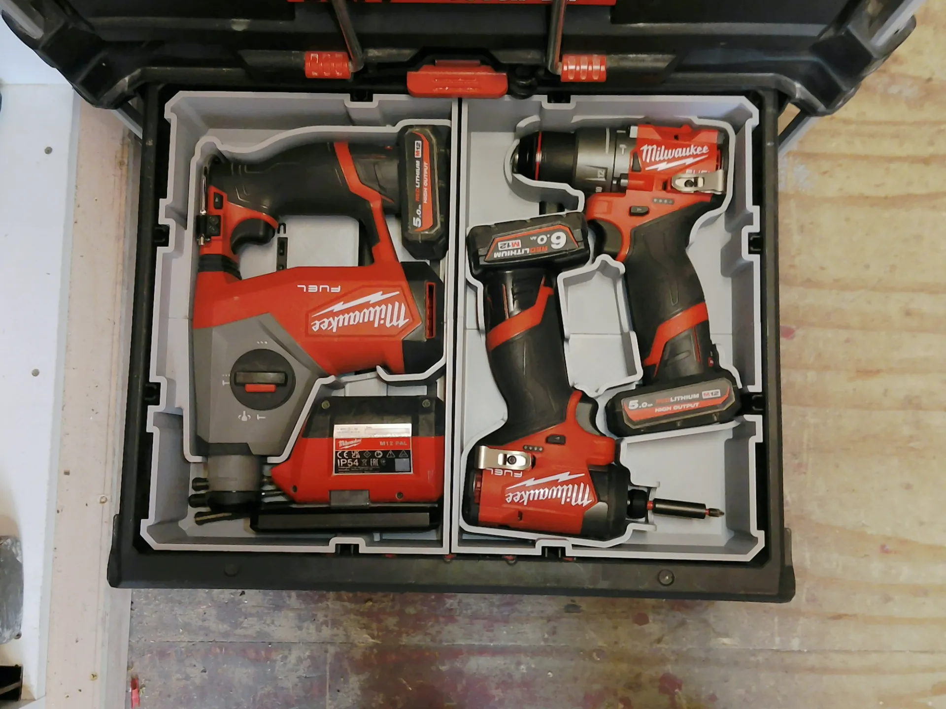 Milwaukee M12 Gen 2 Drill & Impact PACKOUT Insert 2 Milwaukee M12 Gen 2 Drill & Impact PACKOUT Insert - Image 2