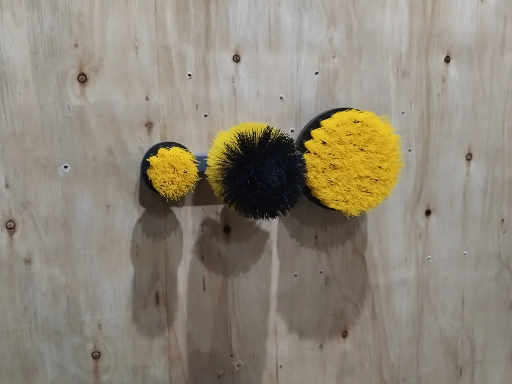 Drill Brush Set Wall Holder 4 Drill Brush Set Wall Holder - Image 4