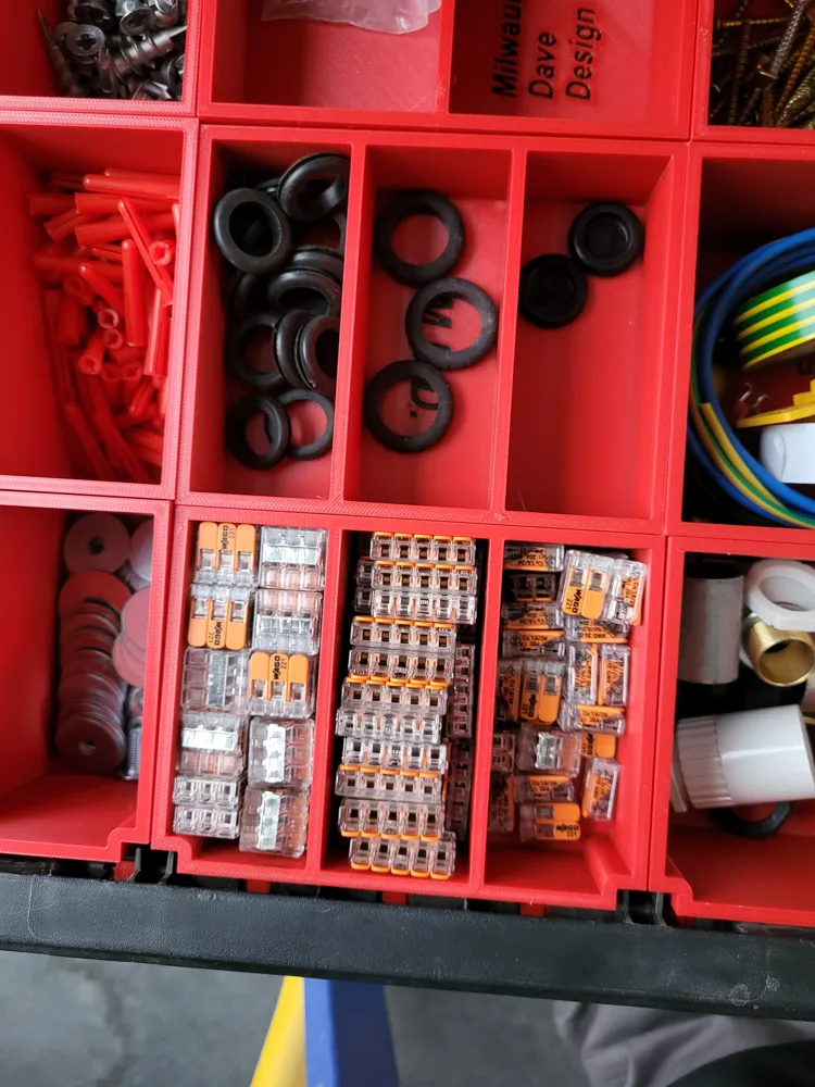 Milwaukee PACKOUT Drawer Centre Bins – Top Set 3 Milwaukee PACKOUT Drawer Centre Bins – Top Set - Image 3