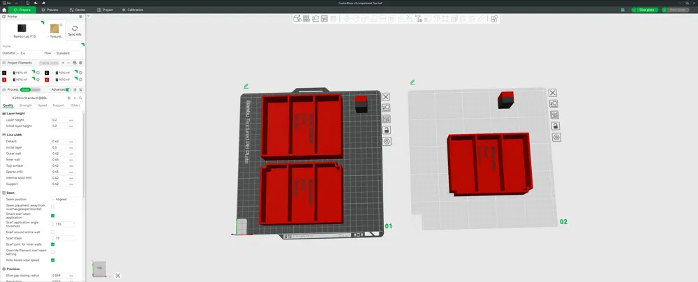 Milwaukee PACKOUT Drawer Centre Bins – Top Set 4 Milwaukee PACKOUT Drawer Centre Bins – Top Set - Image 4