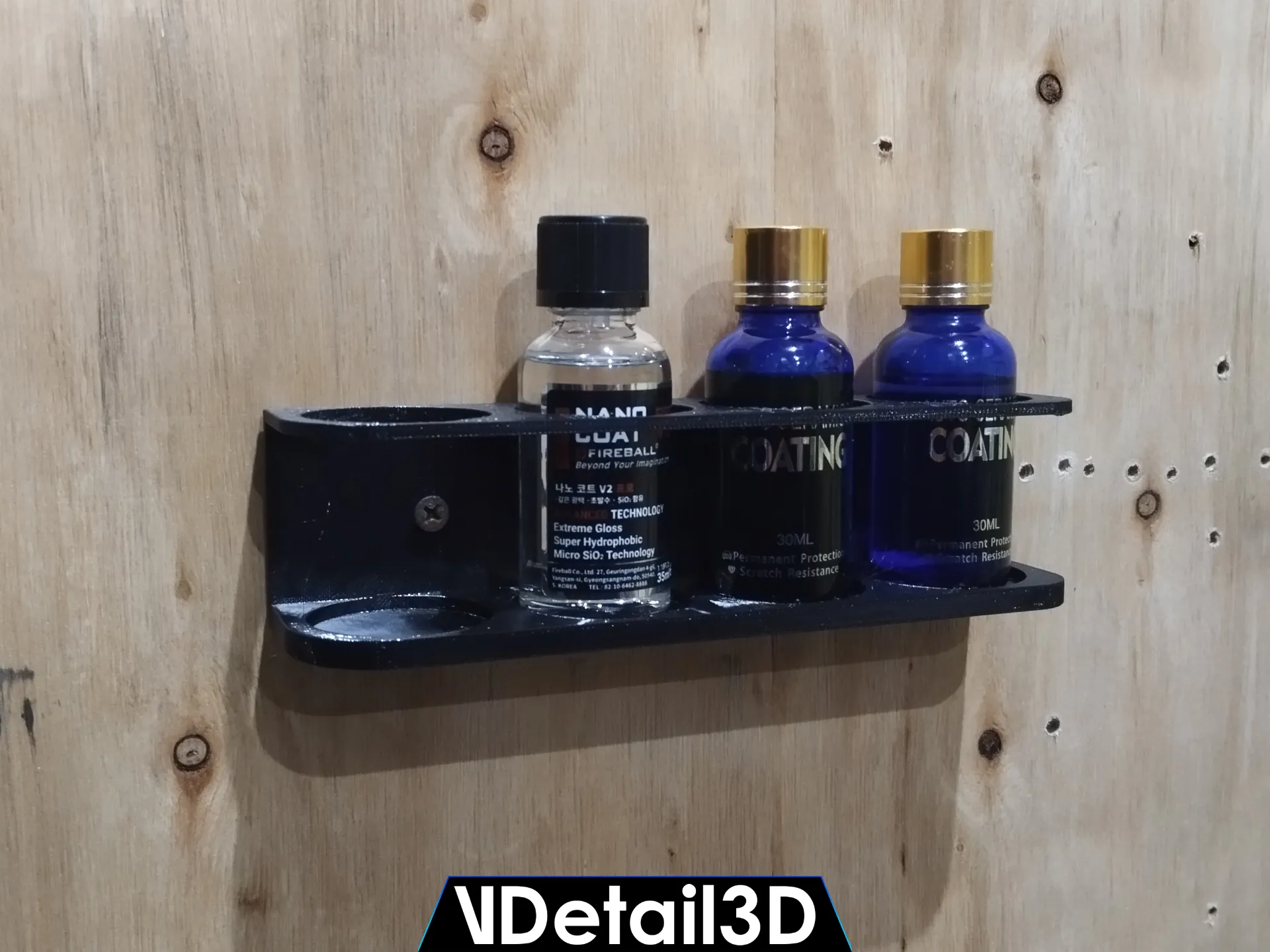 4-Bottle Ceramic Coating Shelf 2 4-Bottle Ceramic Coating Shelf - Image 2