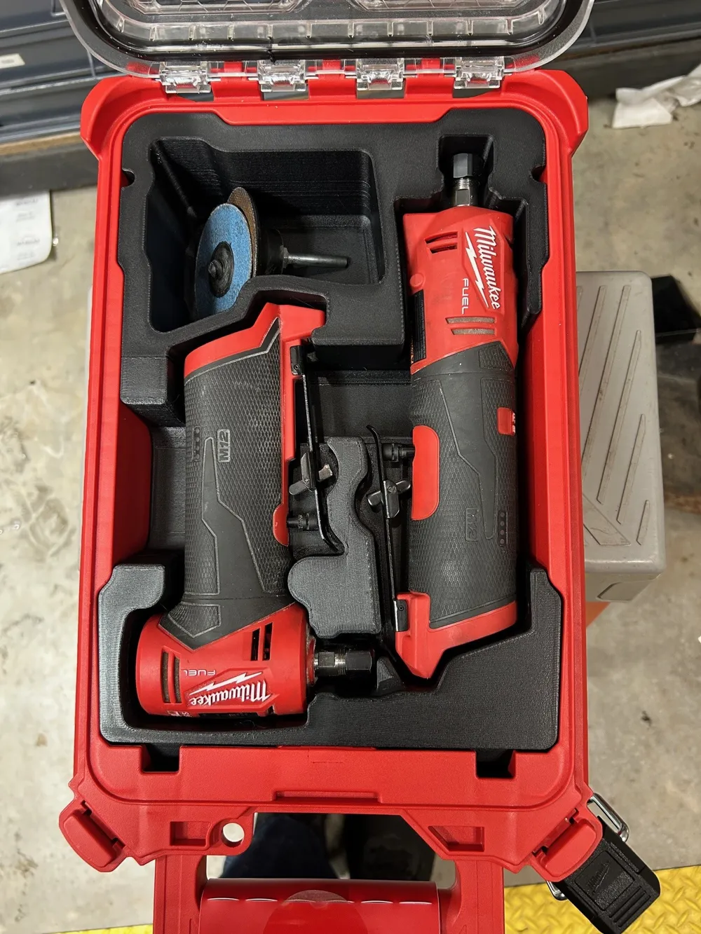 Milwaukee M12 Die Grinder Duo PACKOUT Insert 3 Milwaukee M12 Die Grinder Duo PACKOUT Insert - Image 3