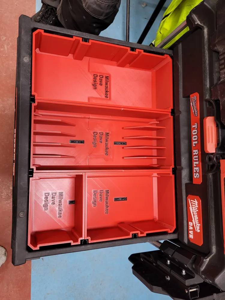 Milwaukee PACKOUT Centre Pliers & Grips Organiser 3 Milwaukee PACKOUT Centre Pliers & Grips Organiser - Image 3