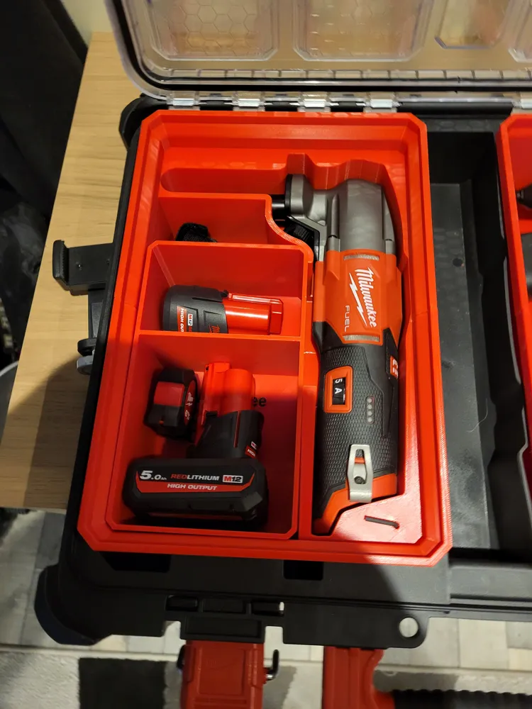 Milwaukee M12 Nibbler PACKOUT Organiser Insert 9 Milwaukee M12 Nibbler PACKOUT Organiser Insert - Image 9