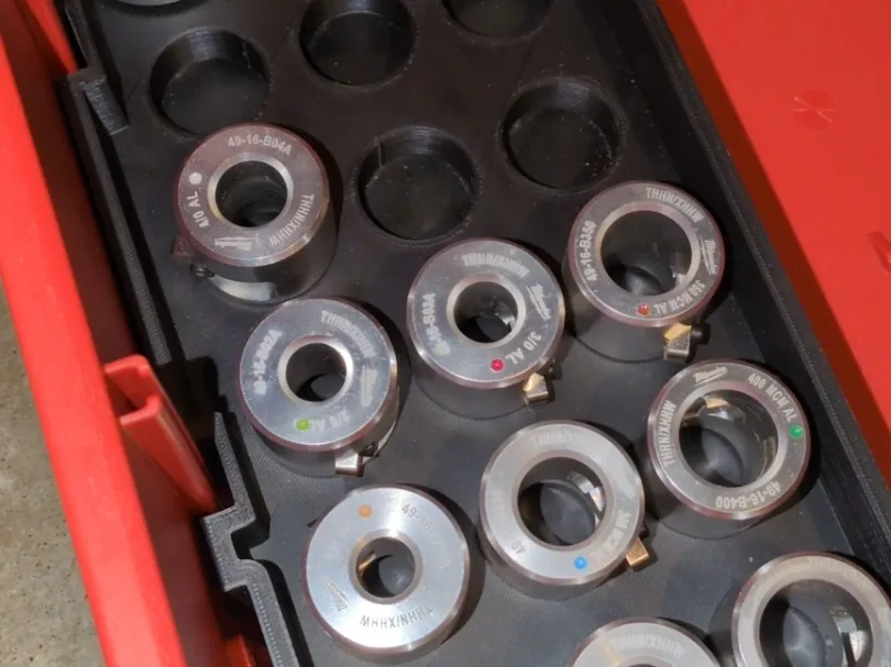 Milwaukee Cable Stripper Die PACKOUT Drawer Insert 2 Milwaukee Cable Stripper Die PACKOUT Drawer Insert - Image 2