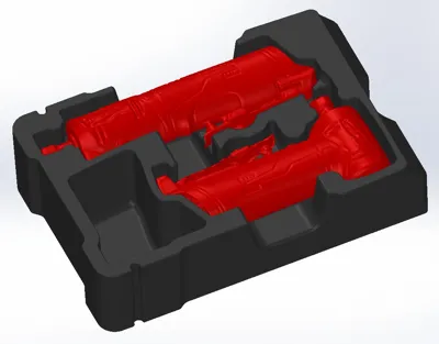 Milwaukee M12 Die Grinder Duo PACKOUT Insert 4 Milwaukee M12 Die Grinder Duo PACKOUT Insert - Image 4