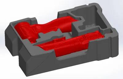 Milwaukee M12 Gen 2 Die Grinder Duo PACKOUT Insert 7 Milwaukee M12 Gen 2 Die Grinder Duo PACKOUT Insert - Image 7