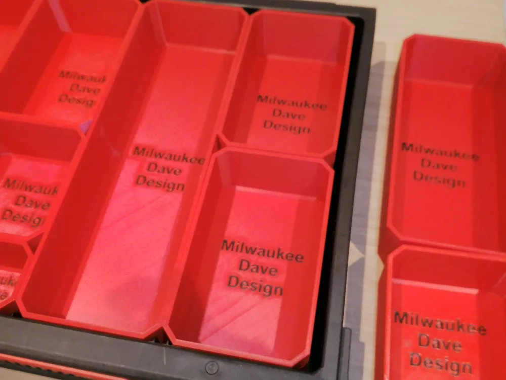Milwaukee 4-Drawer PACKOUT Outer Half-Length Bin 5 Milwaukee 4-Drawer PACKOUT Outer Half-Length Bin - Image 5