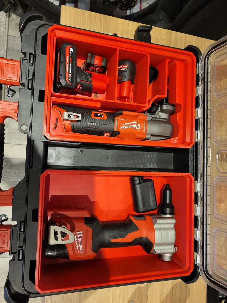 Milwaukee M12 Nibbler PACKOUT Organiser Insert 10 Milwaukee M12 Nibbler PACKOUT Organiser Insert - Image 10