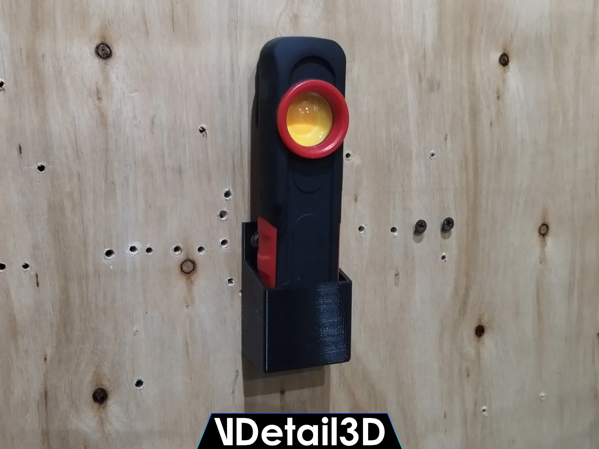 Inspection Work Light Wall Holder - Type 1 2 Inspection Work Light Wall Holder - Type 1 - Image 2
