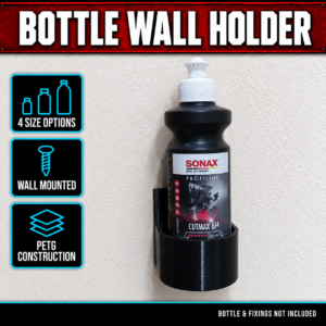 Car Detailing Bottle Wall Holder