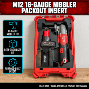 Milwaukee M12 16-Gauge Nibbler PACKOUT Insert
