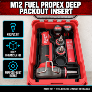 Milwaukee M12 FUEL ProPEX Deep PACKOUT Insert