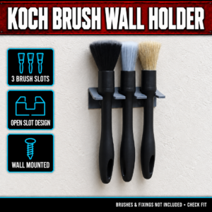 Koch 3-Brush Wall Holder