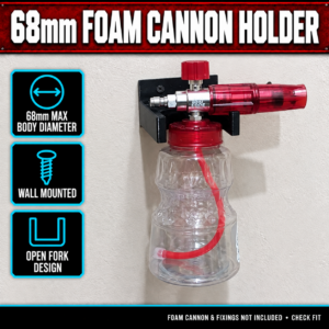Pressure Washer Foam Cannon Wall Holder