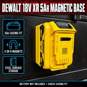 DeWalt 18V XR 5Ah Magnetic Battery Base