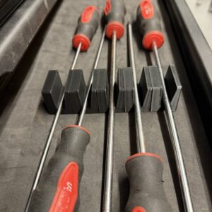 Modular Magnetic Screwdriver Organiser