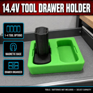 Snap-on 14.4V Magnetic Tool Drawer Holder – product features and example use