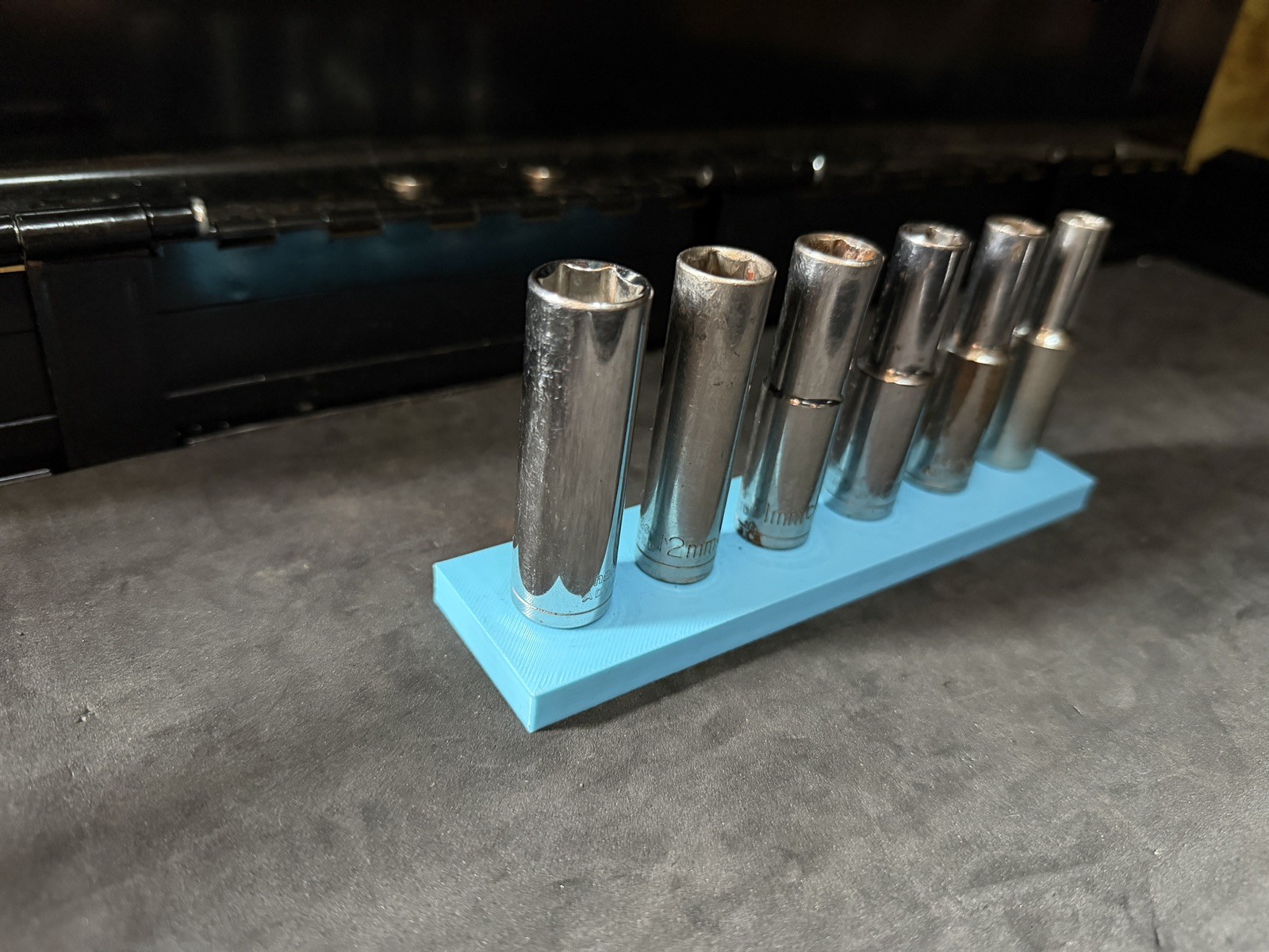 Halfords Advanced 3/8" Deep Socket Holder | Magnetic Socket Organiser 3 Halfords Advanced 3/8" Deep Socket Holder | Magnetic Socket Organiser - Image 3
