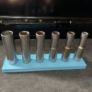 Our Products 32 Halfords Advanced 3/8" Deep Socket Holder | Magnetic Socket Organiser