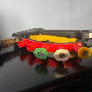 Our Products 19 Jet/Pressure Washer Nozzle Holder | Multiple Colours | Rubber Nozzle Organiser