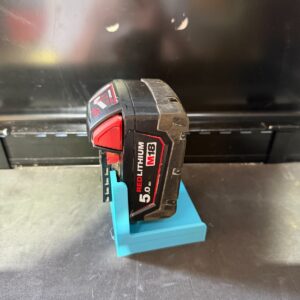 Magnetic M18 Battery holder Drawer Insert | Toolbox Organiser