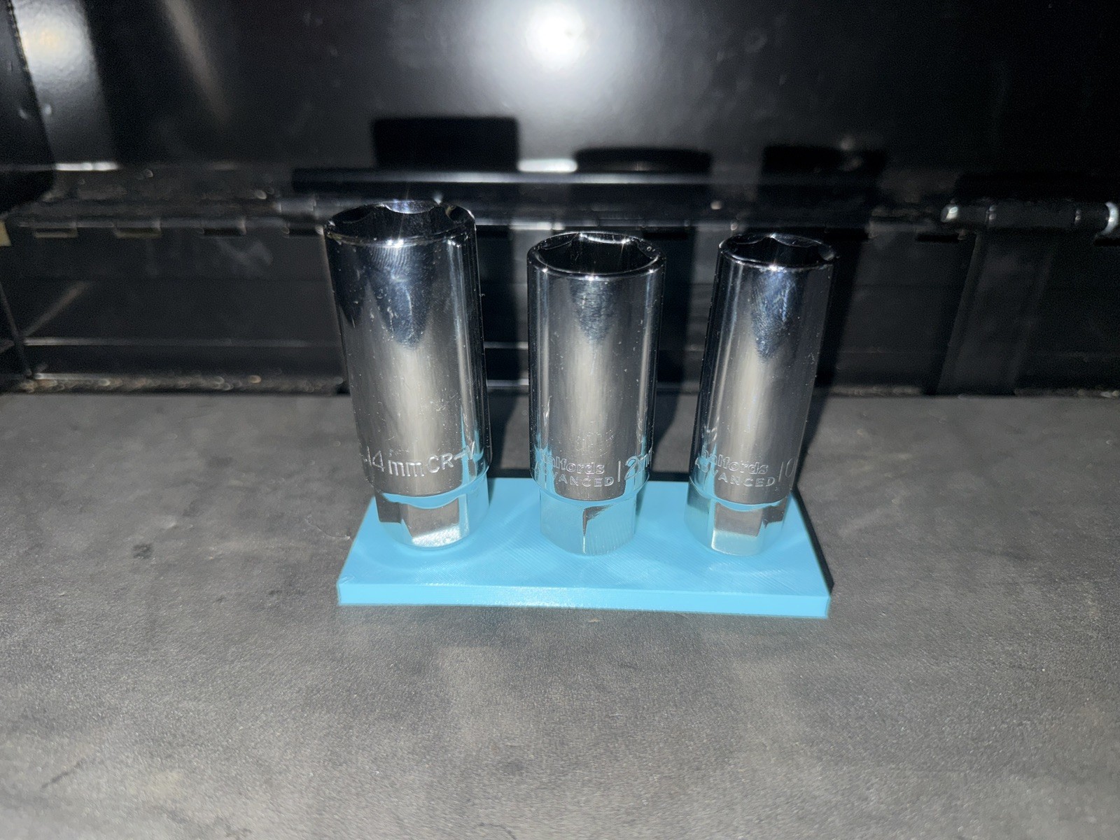 3/8" Spark Plug Socket Holder (Holds 3) | Drawer Organiser 7 3/8" Spark Plug Socket Holder (Holds 3) | Drawer Organiser - Image 7